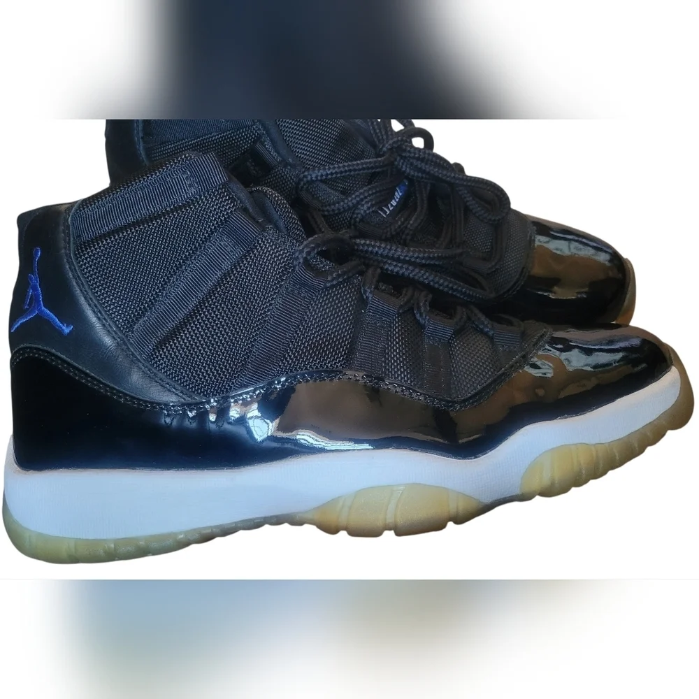 Jordan Retro11 Space Jam Black High-Top Sneakers Bascketball